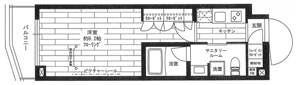 ステージファースト八王子IIの物件間取画像